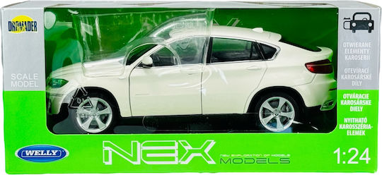 Welly BMW X6 E71 Weiße 1:24 24004