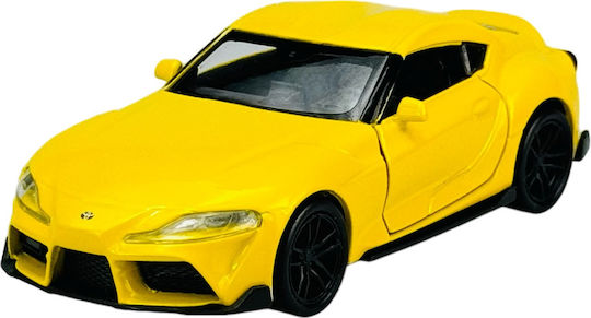 Welly Toyota Supra Statische Modelle Maßstab 1:34 Gelb