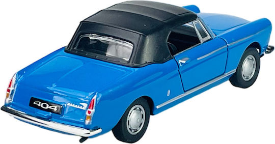 Welly Old Timer Peugeot 404 Cabriolet Син Капак 1:34 43604