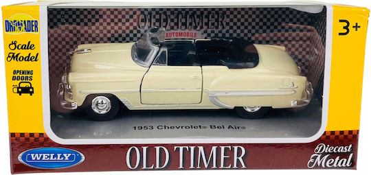 Welly Old Timer 1953 Chevrolet Bel Air Bej Fără Acoperiș 1:34 42367