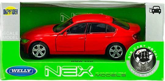 Welly BMW 335i F30 Червен 1:34 43659