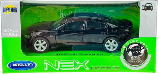 Welly 2016 Dodge Charger R T Μαυρο 1:34 43742