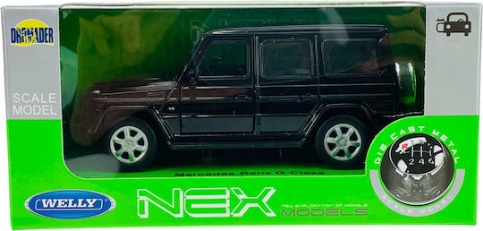 Welly Mercedes-Benz G-Klasse Schwarz Maßstab 1:34 43689