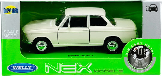 Welly BMW 2002ti Weiß Maßstab 1:34 43808