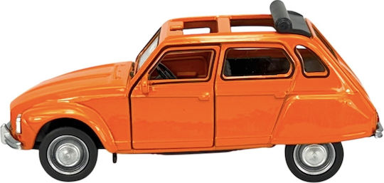 Welly Old Timer Citroen Dyane Χωρις Οροφη Πορτοκαλι 1:34 43859