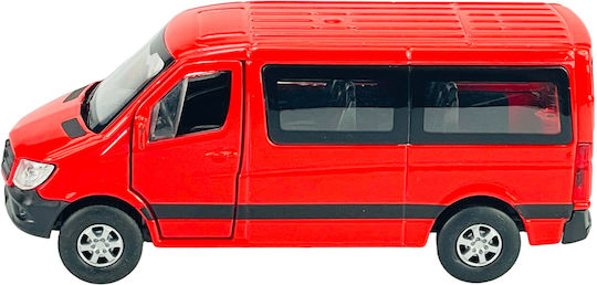 Welly Mercedes-benz Sprinter Traveliner Κοκκινο 1:34 43731