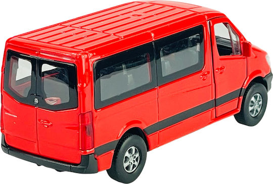 Welly Mercedes-benz Sprinter Traveliner Κοκκινο 1:34 43731