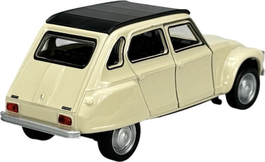 Welly Old Timer Citroen Dyane Statische Modelle Dach Beige Maßstab 1:34 43859