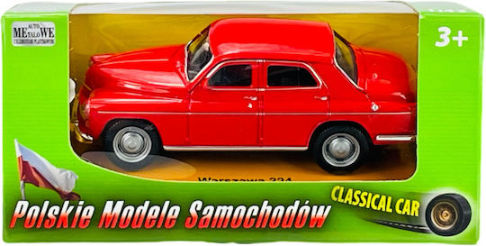 Welly Warsaw 224 Rote Maßstab 1:43