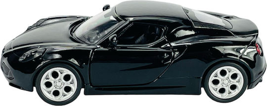 Welly Alfa Romeo 4c Μαυρο 1:34 43676