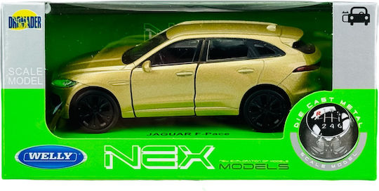 Welly Jaguar F-pace Gold 1:34 43726
