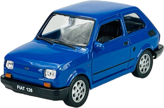Welly Fiat 126p Син 1:34 42372