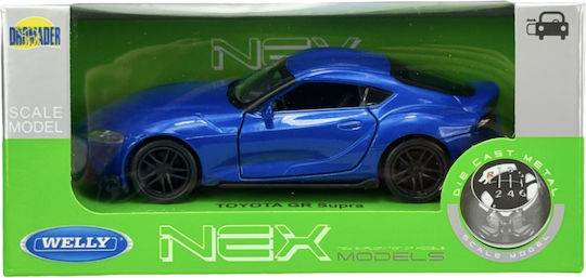 Welly Toyota Supra Albastru 1:34 43786