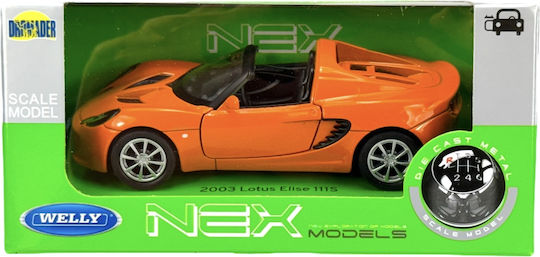 Welly 2003 Lotus Elise 111s Πορτοκαλι 1:34 42335