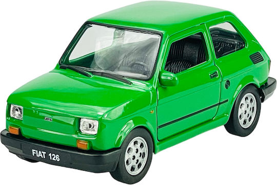 Welly Fiat 126p Green Scale 1:34 42372