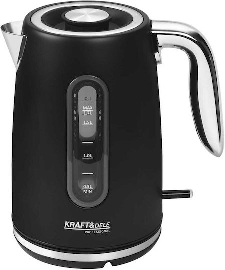 Kraft & Dele Fierbător De Apă 1.7lt 2200W Negru
