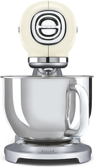 Smeg Кухненски робот 800W с Неръждаем Казан 4.8lt Бежов