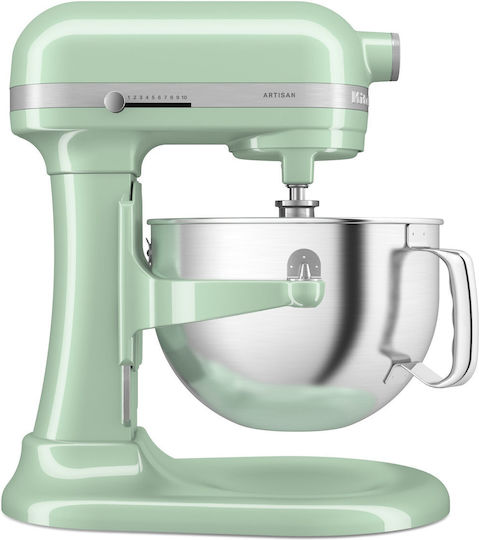 Kitchenaid Artisan Mixer Planetar 375W cu Bol din Inox 5.6lt Verde