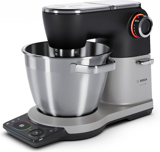 Bosch MUM Serie 8 Κουζινομηχανή 1800W με Ανοξείδωτο Κάδο 6lt Inox