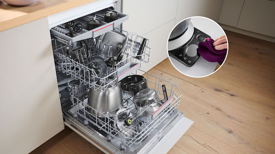 Bosch MUM Serie 8 Κουζινομηχανή 1800W με Ανοξείδωτο Κάδο 6lt Inox