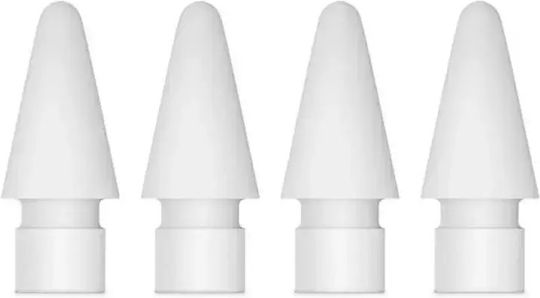 Apple Stylusspitzen Apple Pencil Tips 4pack Weiß