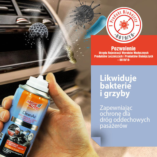 Moje Auto Moje Auto Αρωματικό Spray Αεραγωγού Αυτοκινήτου