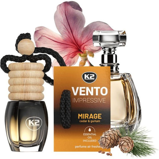 K2 Car Air Freshener Pendand Liquid Vento 8ml