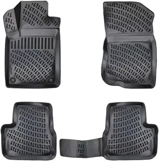 Umbrella Set Covorașe Față și Spate 4buc din Furtun pentru Citroen C3 2009-2016 Negre