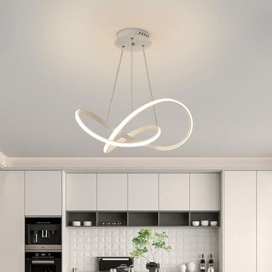 Led Infinite Chandelier 2.4g Wifi Remote Control Light Cold Warm Neutral Adjustable Intensity