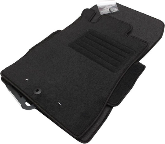 Petex Σετ Μπροστινά και Πίσω Πατάκια 4τμχ για Mercedes-Benz C Class 1992-2000 Μαύρα