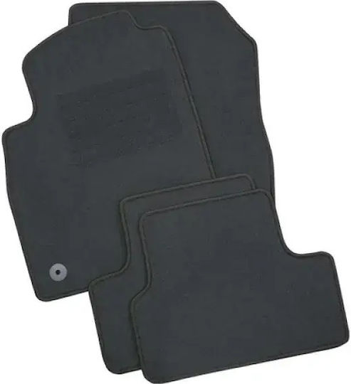 Petex Set Covorașe Față și Spate 4buc din Covor pentru Suzuki SX4 S-Cross 2013 Negre