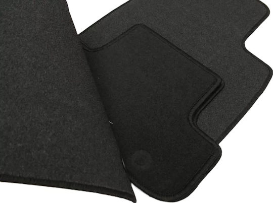 Petex Satz Vorder- und Hintermatten 4Stück aus Teppichboden für Audi E-Commerce-Website 1998-2006 Schwarz