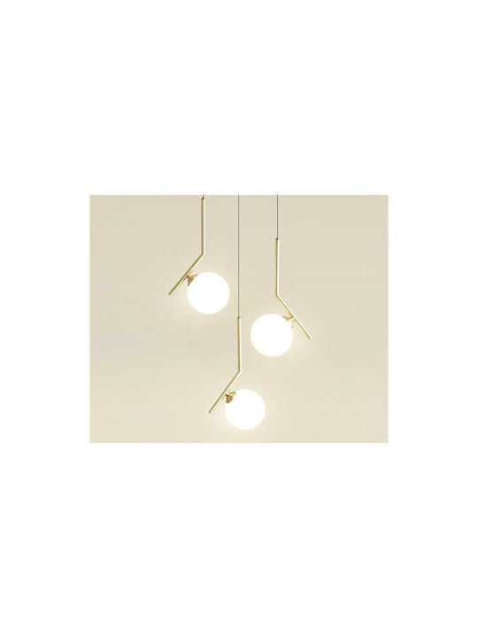 Deckenleuchte E14*3 Max 40w Globen 20cm