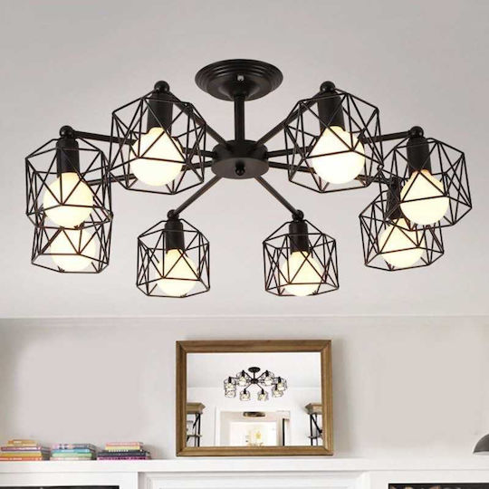Vintage Chandelier E27 Max 6x40w
