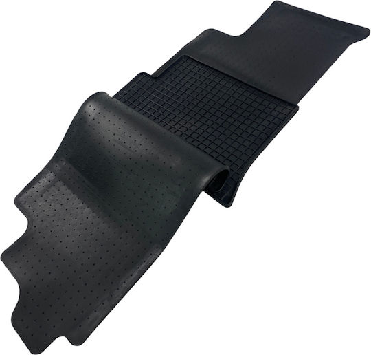 Petex Satz Vorder- und Hintermatten 4Stück aus Gummi für Renault Megane 1996-2002 Schwarz