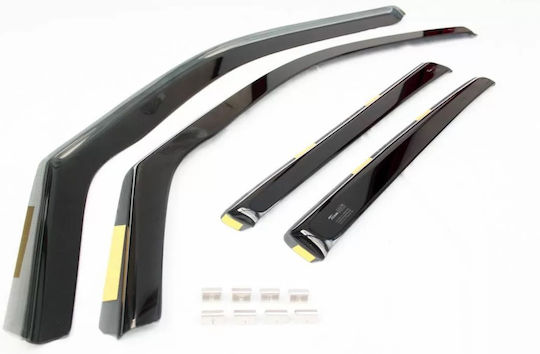 Heko Set deflectoare de vânt Dark Fime pentru Seat Alhambra Ford Galaxie 4buc