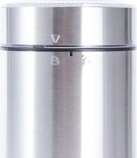 Kraft & Dele Râșniță Electrică de Cafea 250W cu Capacitate de 50gr Argintie
