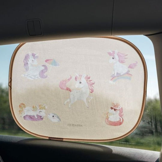 Filibabba Сенници За Кола 2 Бройки Unicorn Shores 108.00638