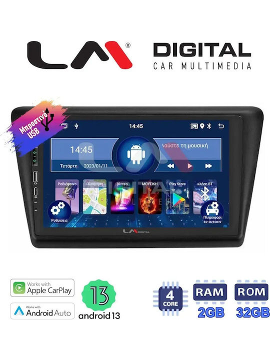 LM Digital Auto-Audiosystem für Skoda Rapid 2013-2017 Bluetooth USB Eingebautes Wi-Fi GPS Apple CarPlay Android Auto LM ZA4487 Notenblätter