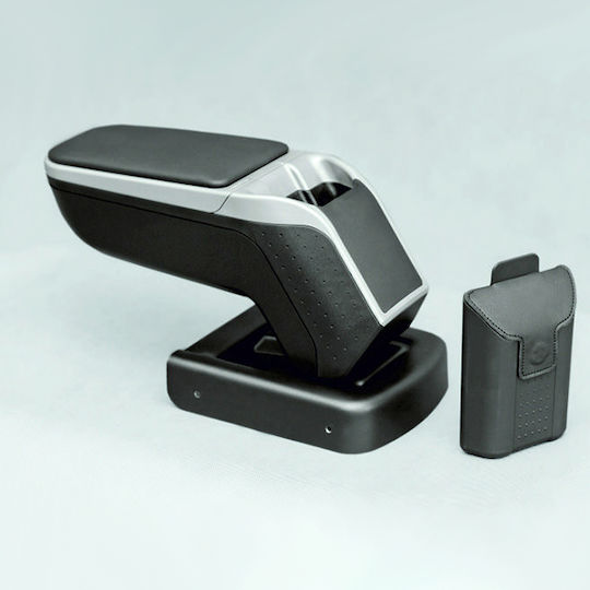 Rati Armster Car PU Armrest for Mercedes-Benz V Volkswagen Golf 2003-2010 Gray
