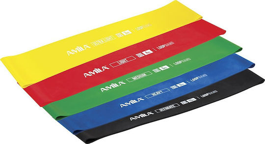 AMILA Resistance Band Loop Very Hard Black 0.6m