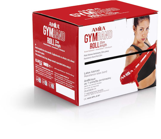 AMILA Resistance Band Very Hard Gold 25m 25m