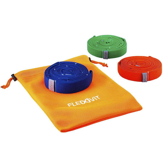 FlexVit Bänder für das Training Set 3Stück Mehrfarbig 2.75m