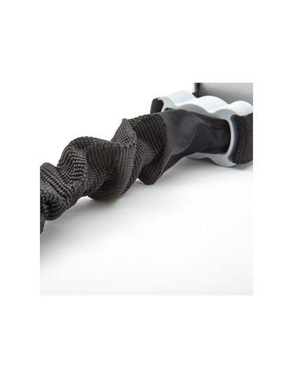 Reebok Resistance Band Gymtube with Handles Black Level 3 1.56m