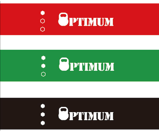 Optimum Mini Widerstandsbänder Schleife Licht Rot 0.25m