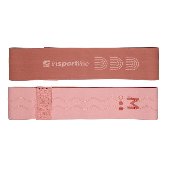 inSPORTline Band Hiplop M Resistance Band Figure 8 Moderate Pink 0.66m