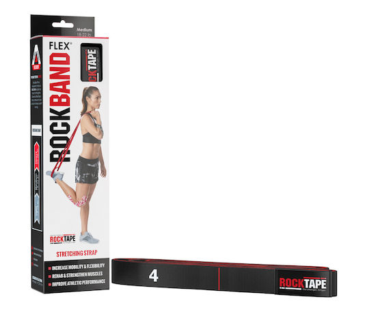 Rocktape RockBand Flex Λάστιχο Γυμναστικής Loop Σκληρό Γκρι