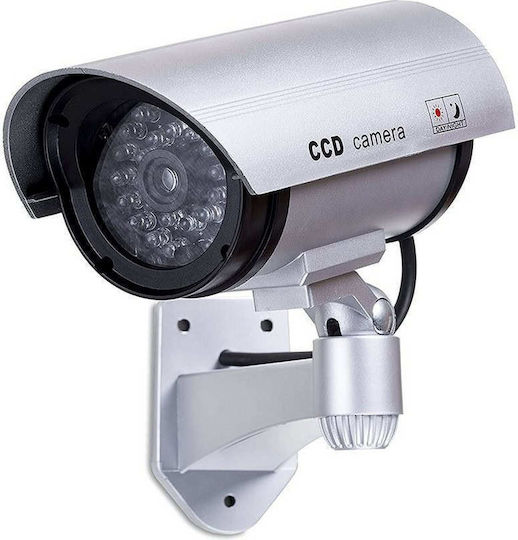 Attrappen Überwachungskamera Dummy Außeneinsatz Rotes LED Basisstütze