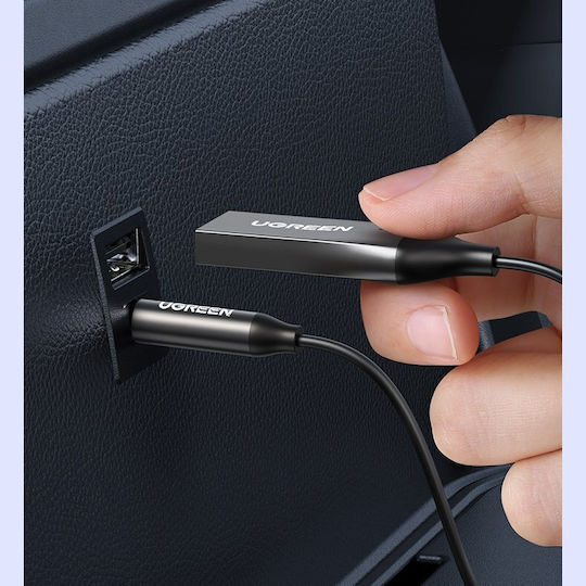 Ugreen CM309 Bluetooth Автомобилен за Таблото (AUX / Аудиоприемник / с USB Порт за Зареждане)