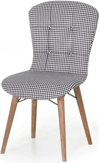 Scaun Sala De Mese Cu Material Textil Verde